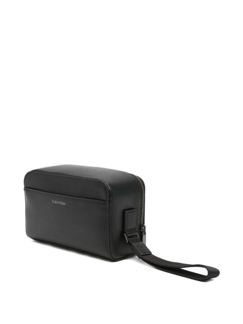 Beauty case uomo Calvin Klein nero in ecopelle Calvin Klein | LV04D1243GUB1